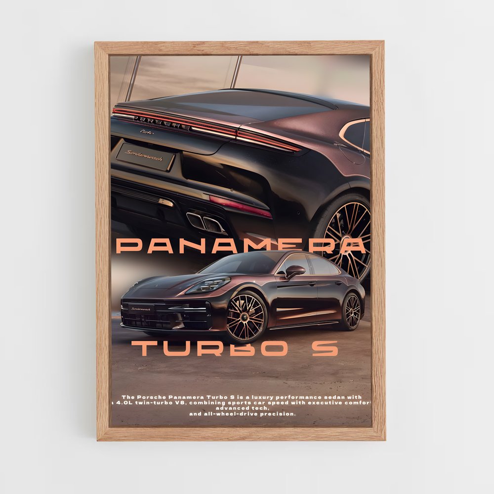 ap-panamera turbo s-1 cadre Bois clair