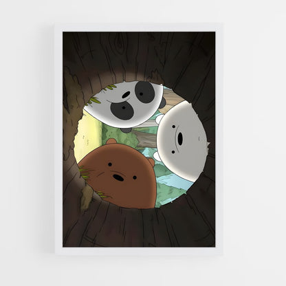 ap-panda we bare bears-1 cadre Blanc