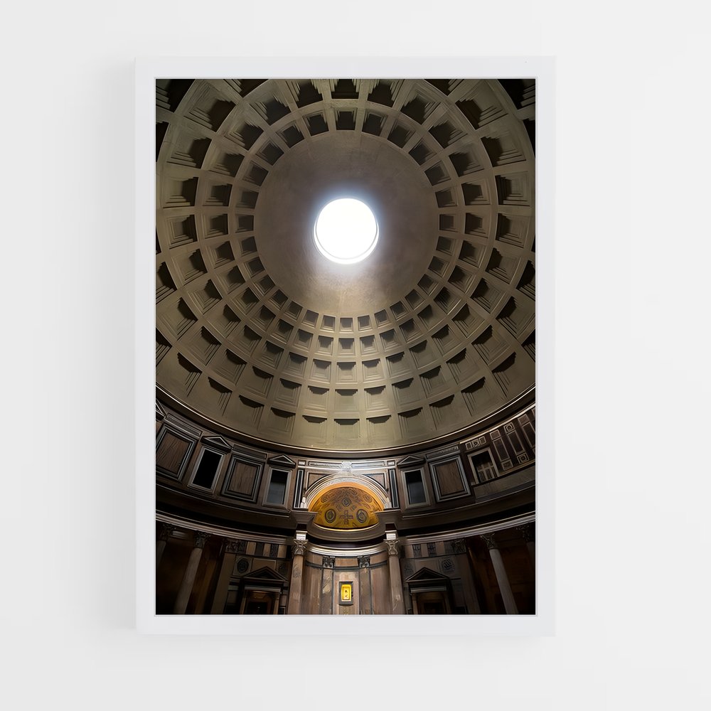 ap-pantheon rome-1 cadre Blanc