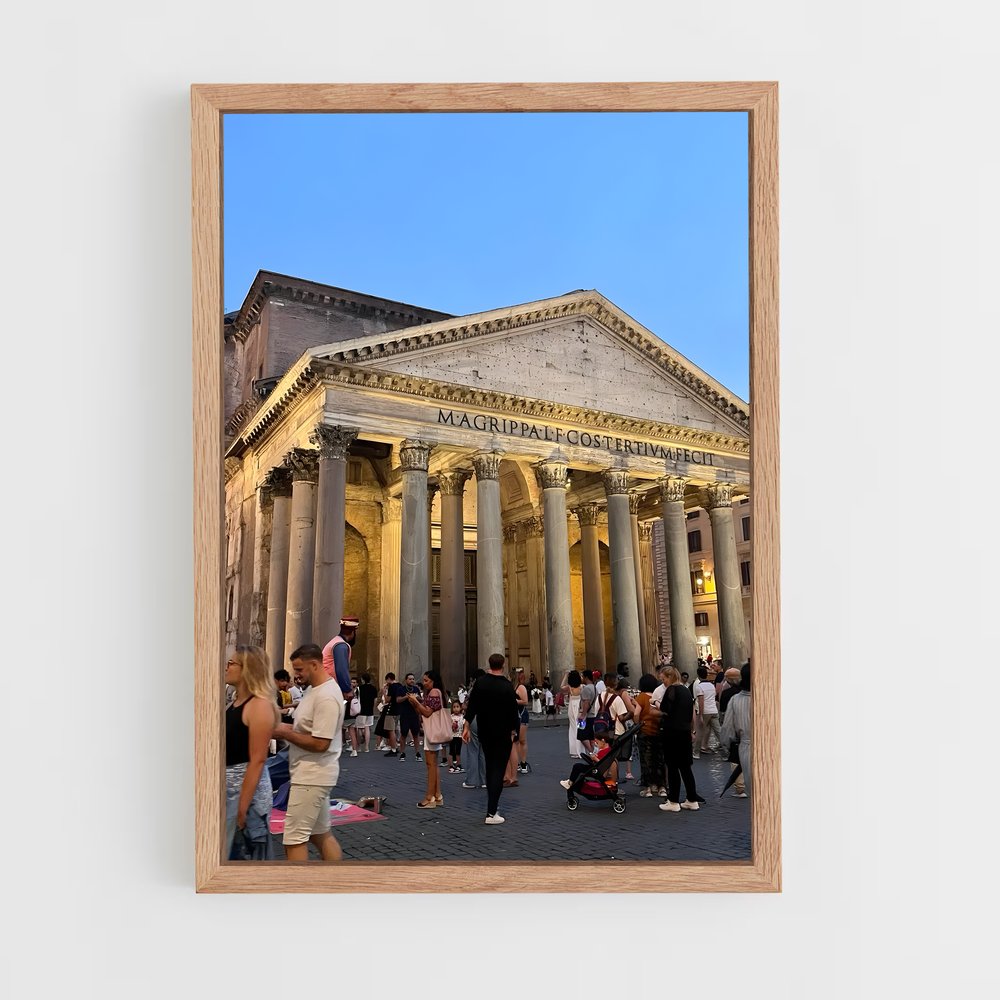 ap-pantheon rome-2 cadre Bois clair