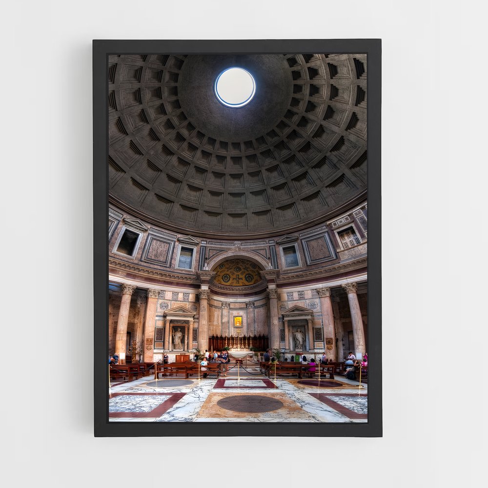 ap-pantheon rome-4 cadre Noir