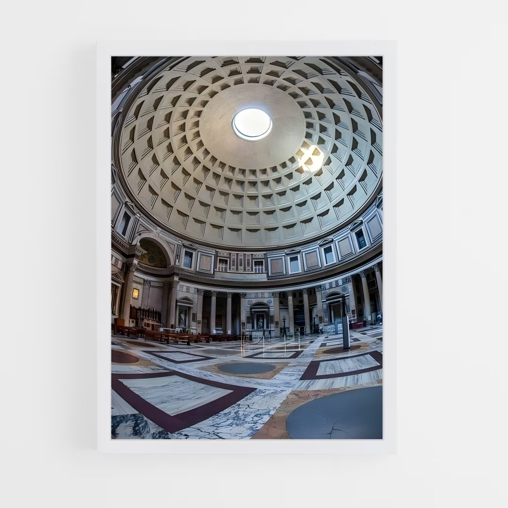 ap-pantheon rome-7 cadre Blanc