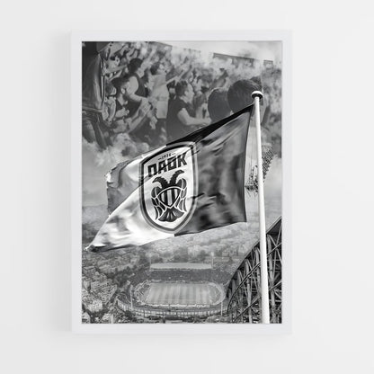 ap-paok thessaloniki fc-1 cadre Blanc