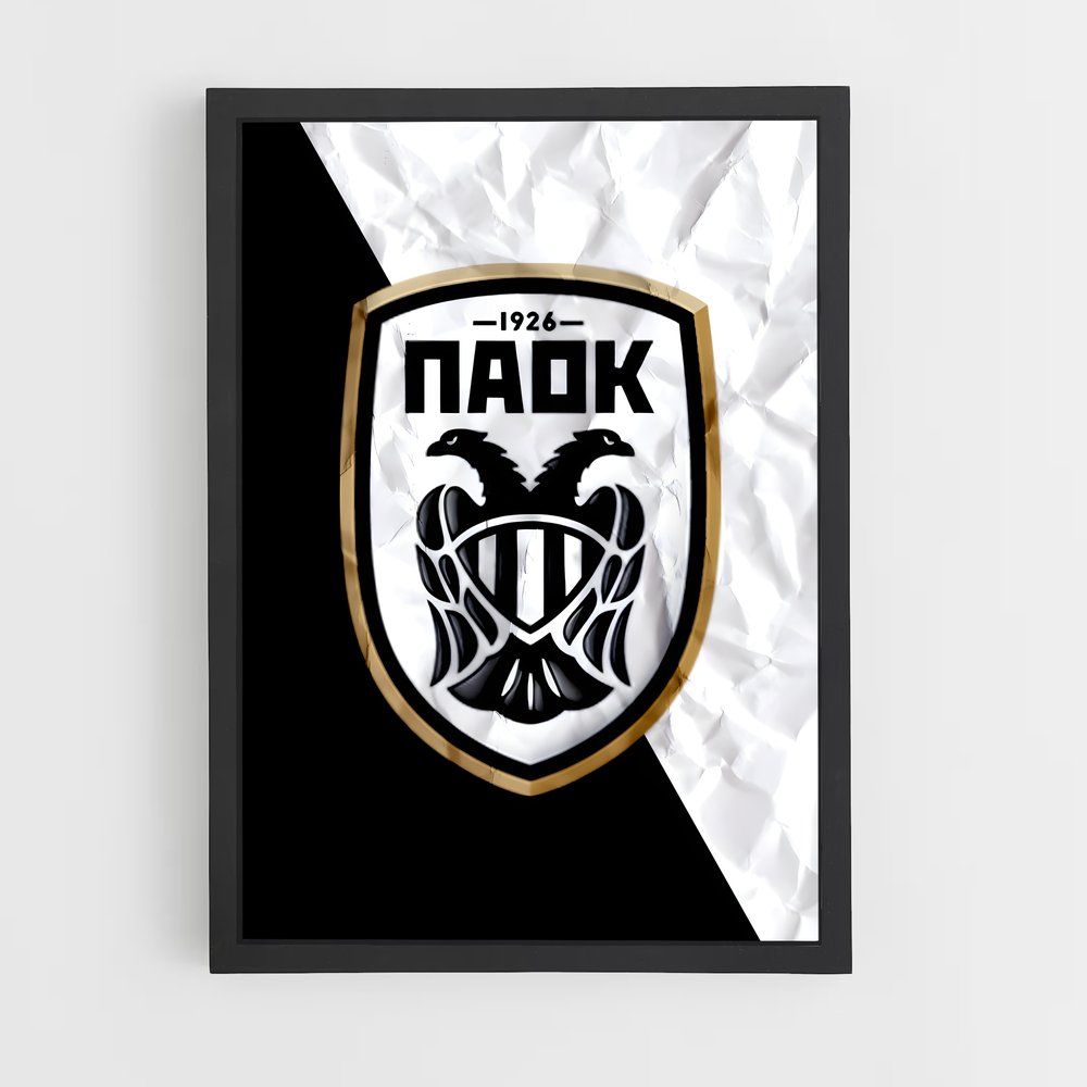 ap-paok thessaloniki fc-2 cadre Noir