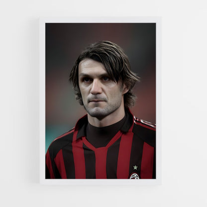 ap-paolo maldini-12 cadre Blanc