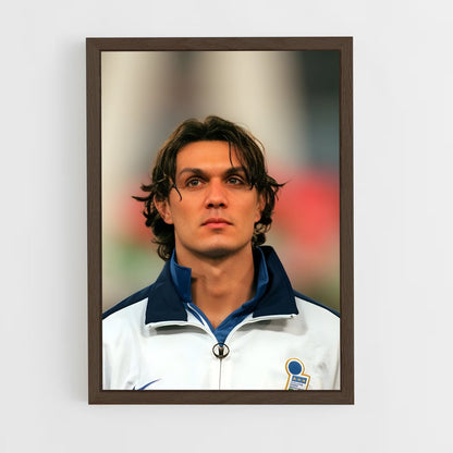 ap-paolo maldini-6 cadre Bois foncé