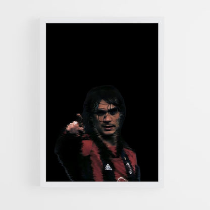 ap-paolo maldini-8 cadre Blanc