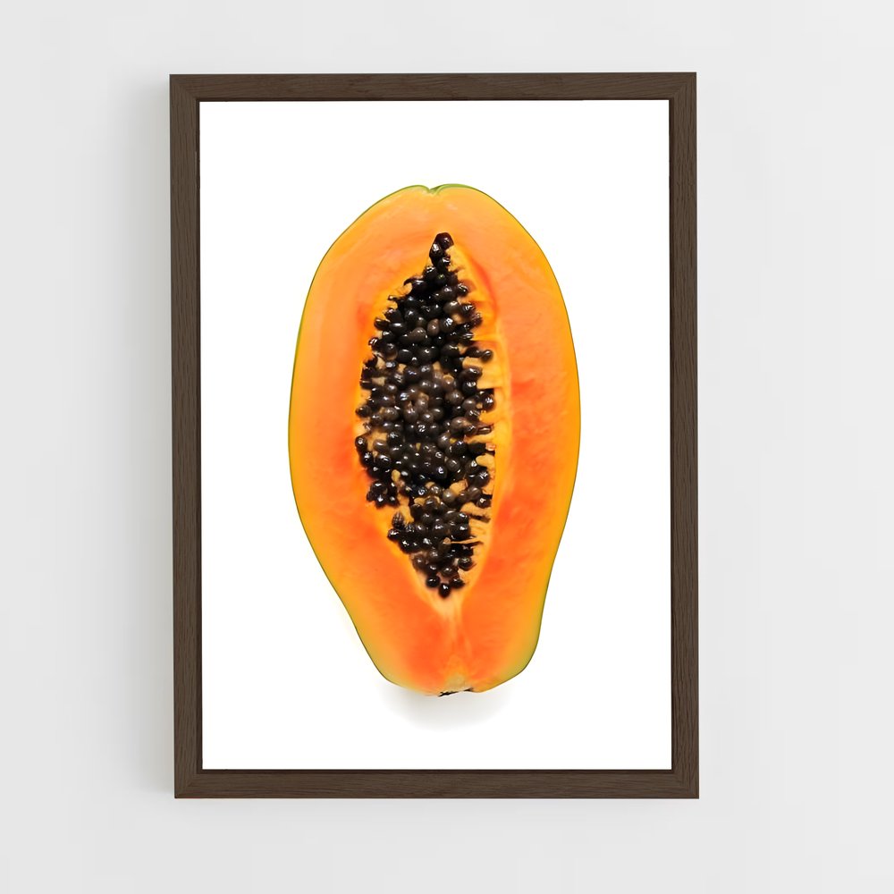 ap-papaya-2 cadre Bois foncé