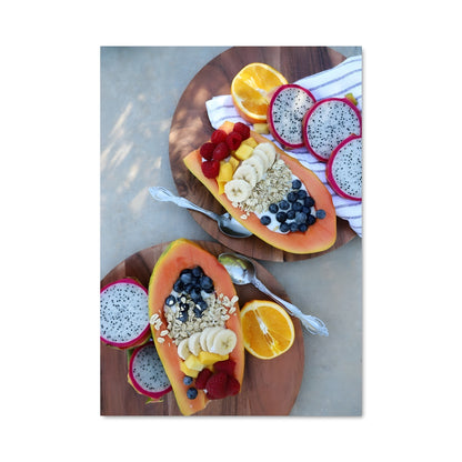 Poster Fruits et Éclats