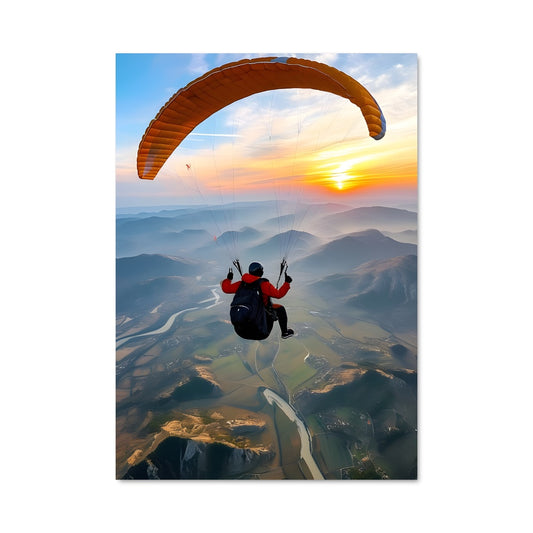 Poster Paragliding 64132