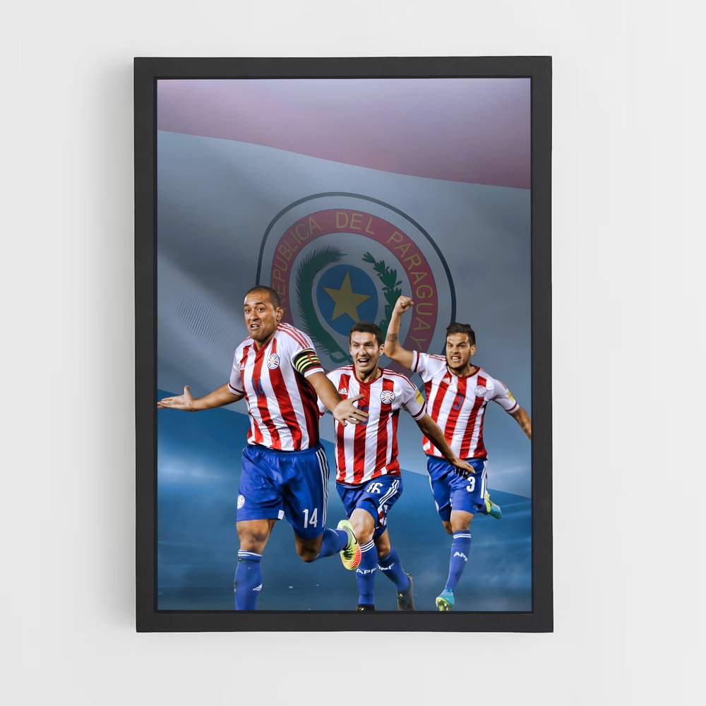 ap-paraguay national football team-1 cadre Noir