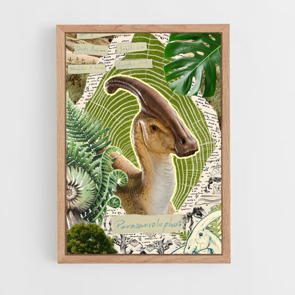 ap-parasaurolophus-2 cadre Bois clair
