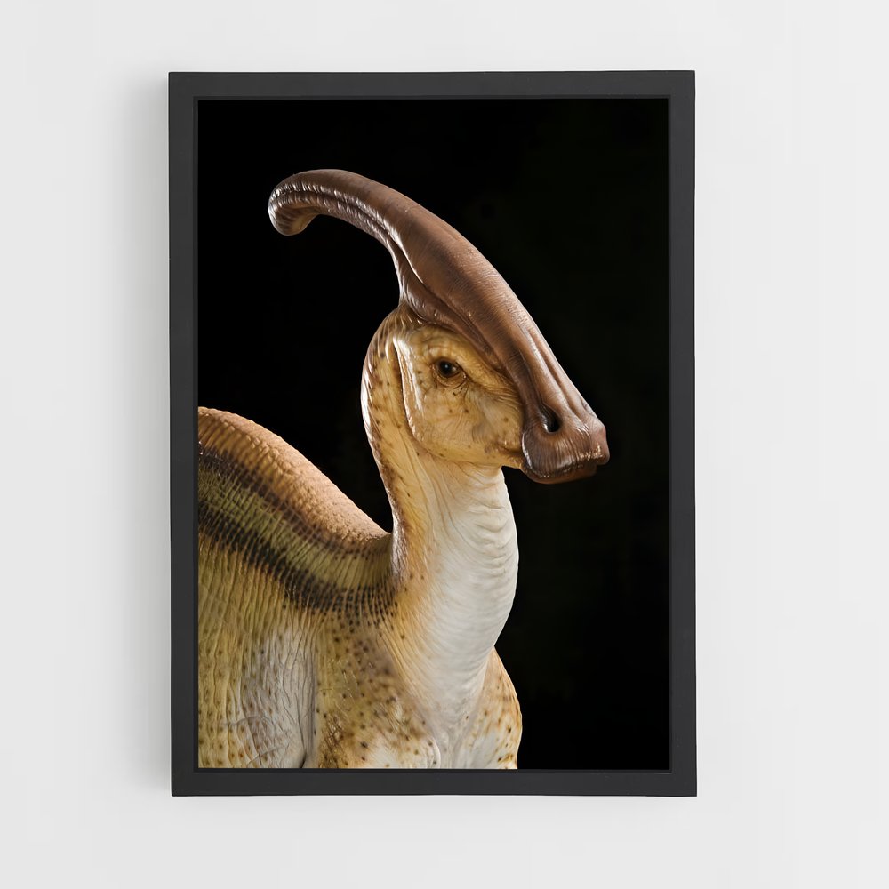 ap-parasaurolophus-4 cadre Noir