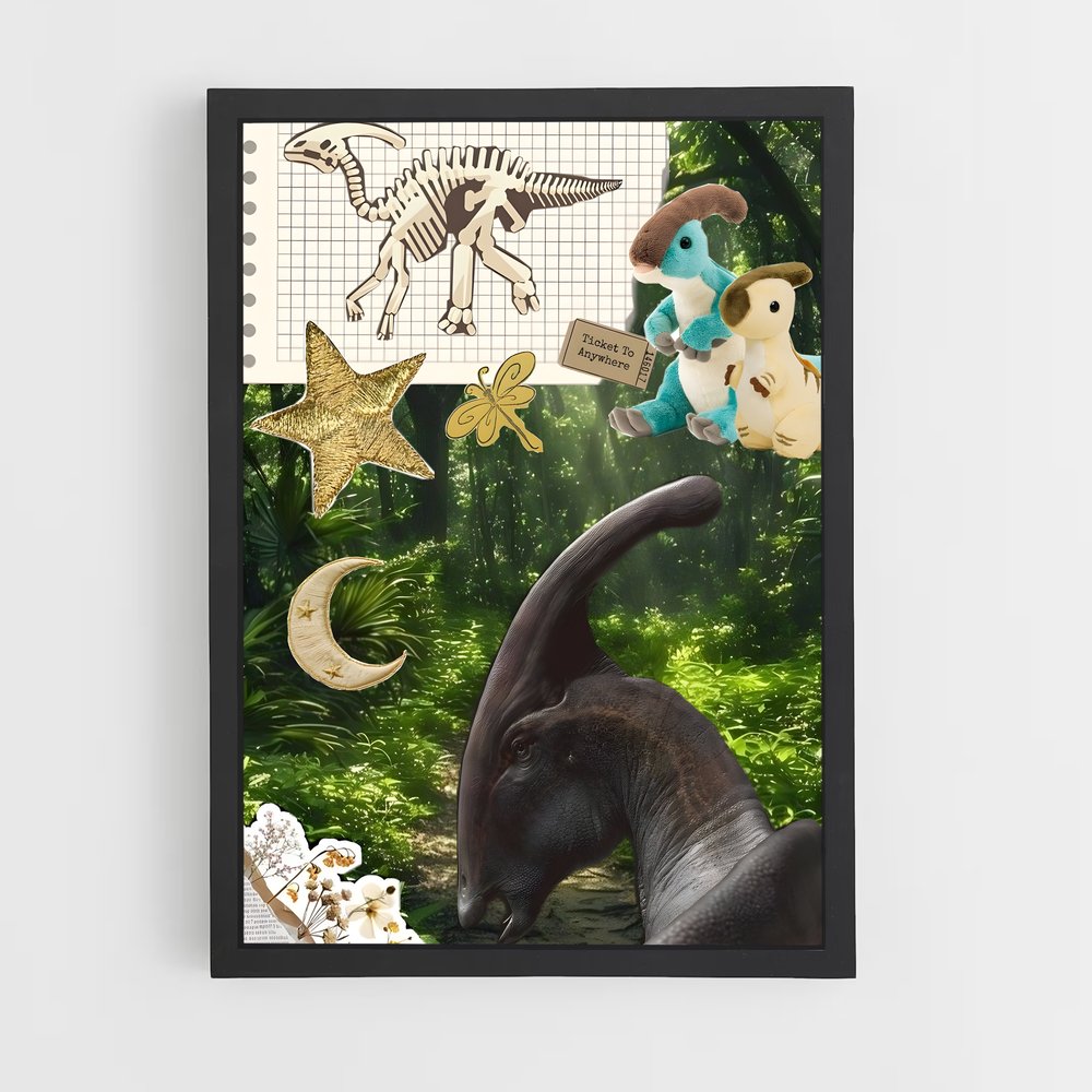 ap-parasaurolophus-6 cadre Noir