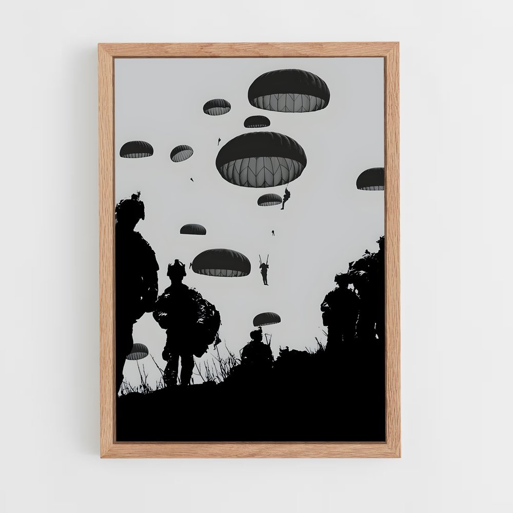 ap-paratrooper-7 cadre Bois clair