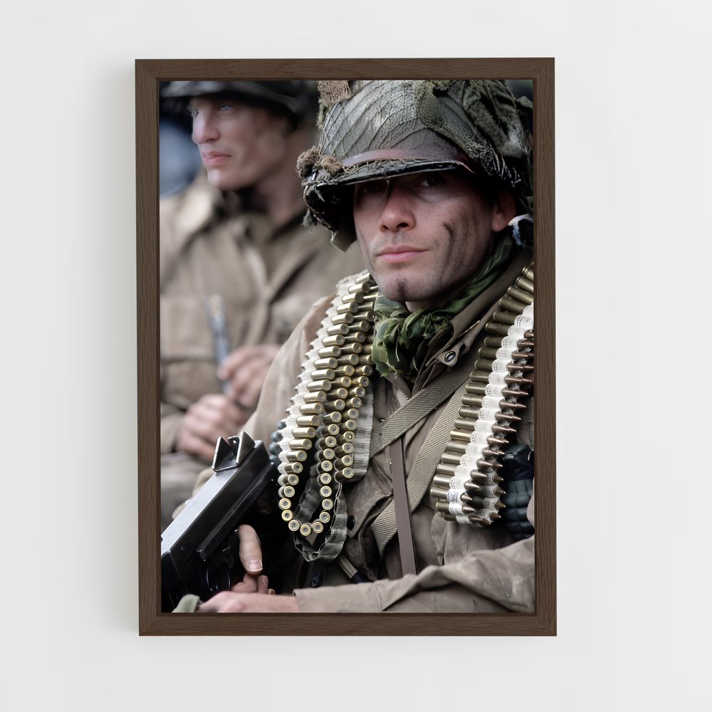 ap-paratrooper gear-2 cadre Bois foncé