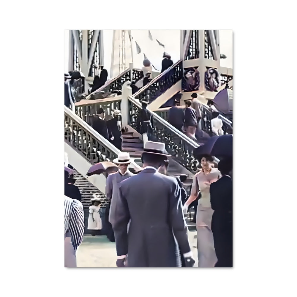Poster Escaliers de Paris