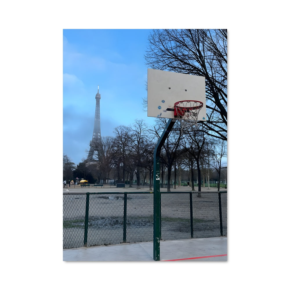 Poster Paris basketball 60107