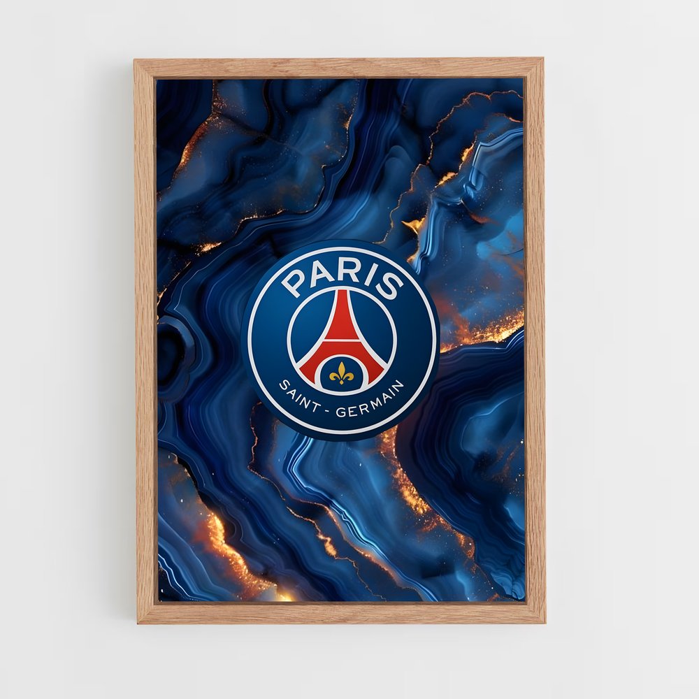 ap-paris saint-germain fc-3 cadre Bois clair