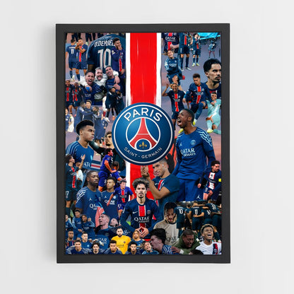 ap-paris saint-germain fc-5 cadre Noir