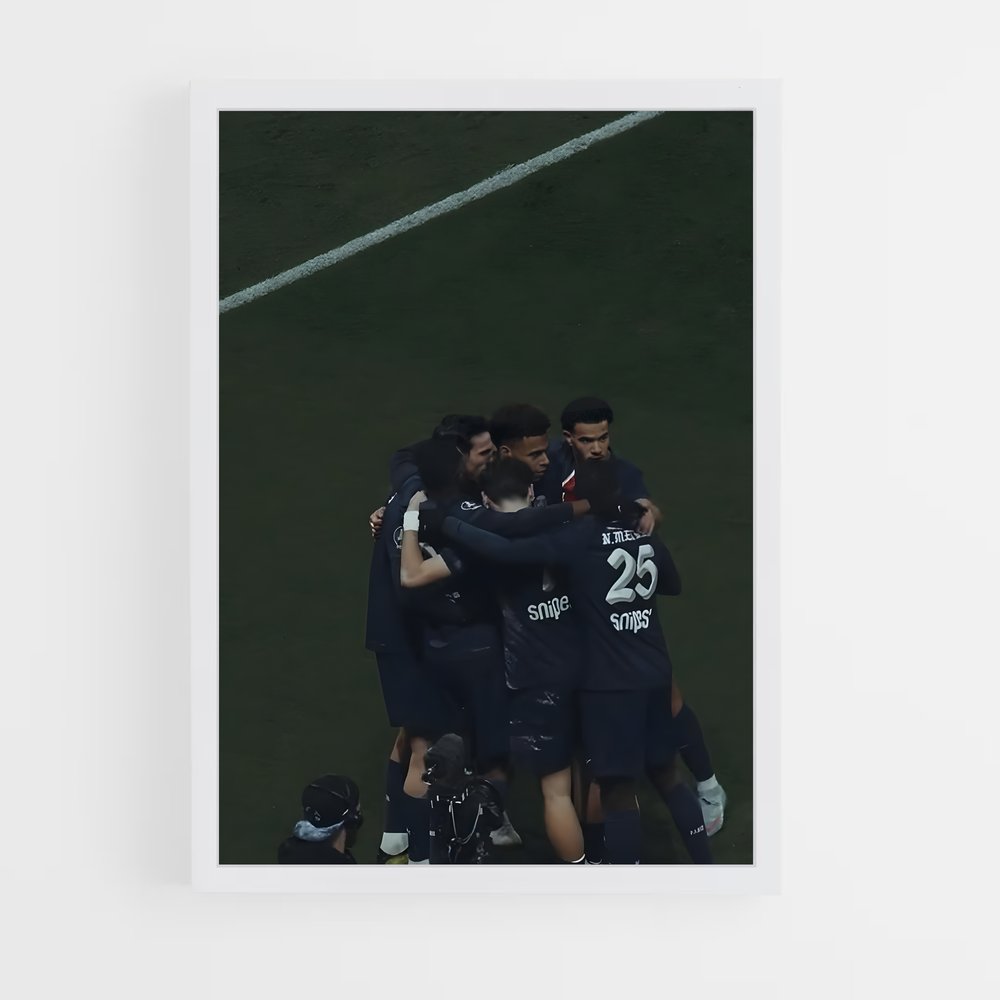 ap-paris saint-germain fc-7 cadre Blanc