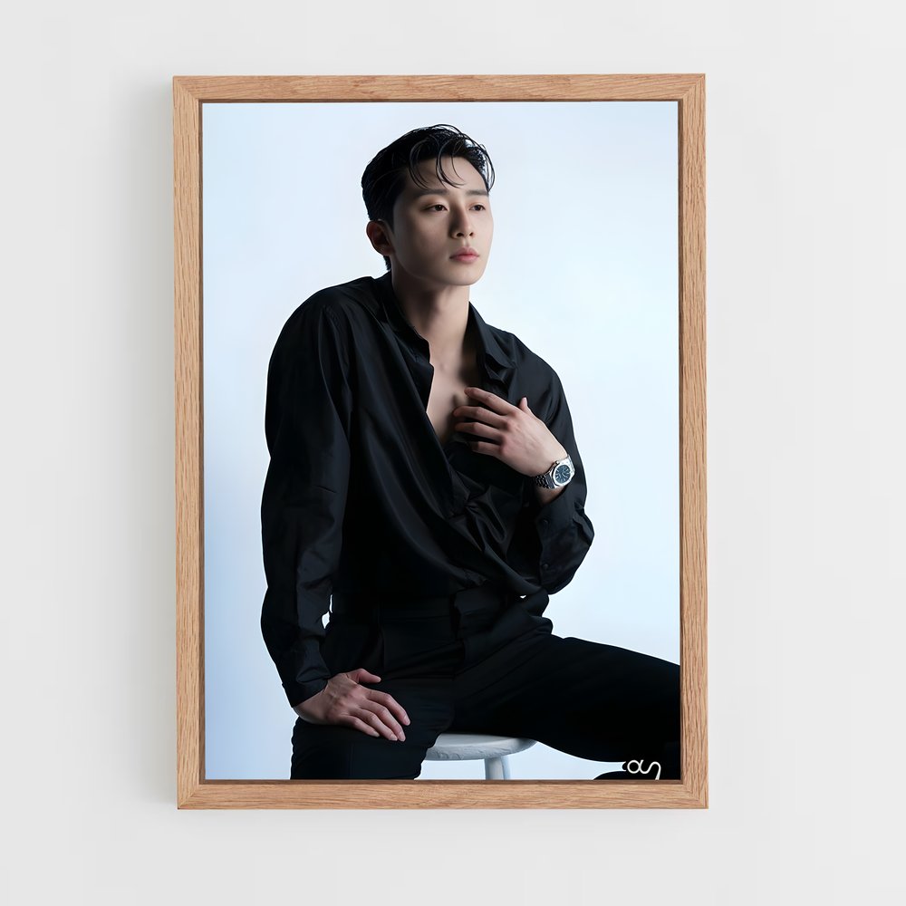 ap-park seo-joon-7 cadre Bois clair