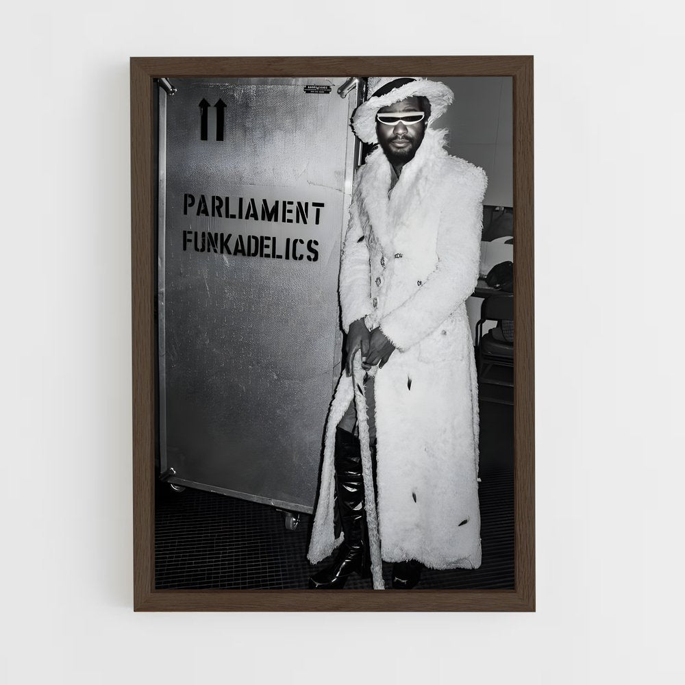 ap-parliament funkadelic-1 cadre Bois foncé