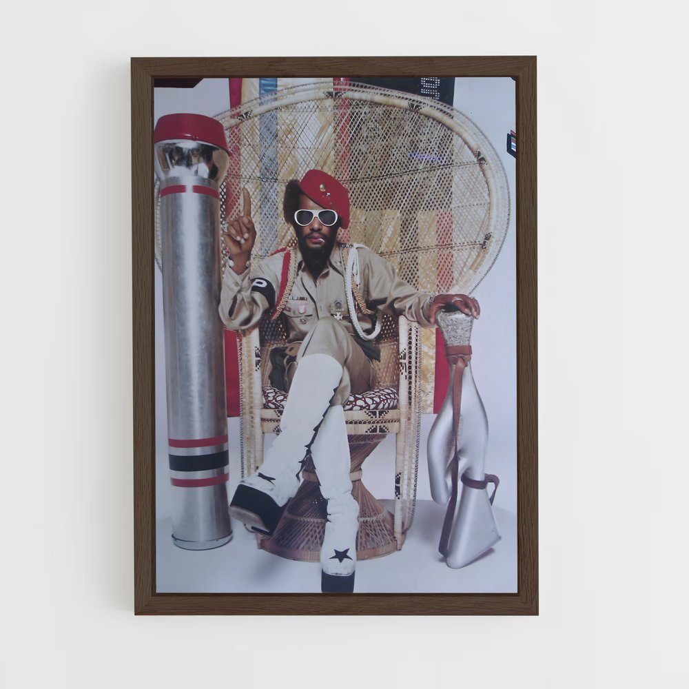 ap-parliament funkadelic-2 cadre Bois foncé
