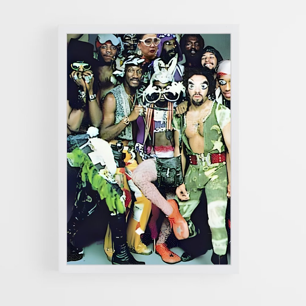 ap-parliament funkadelic-4 cadre Blanc