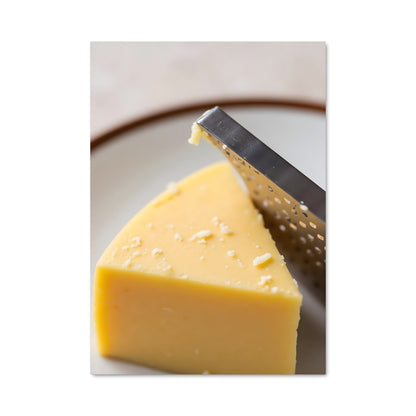Poster Parmesan Découpé