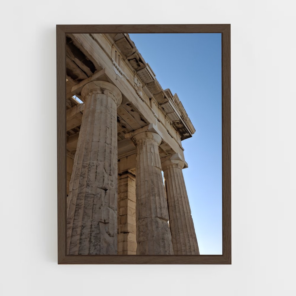 ap-parthenon-10 cadre Bois foncé