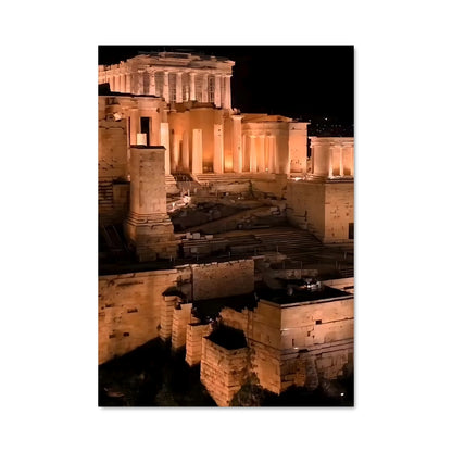 Poster Acropole Étoilée