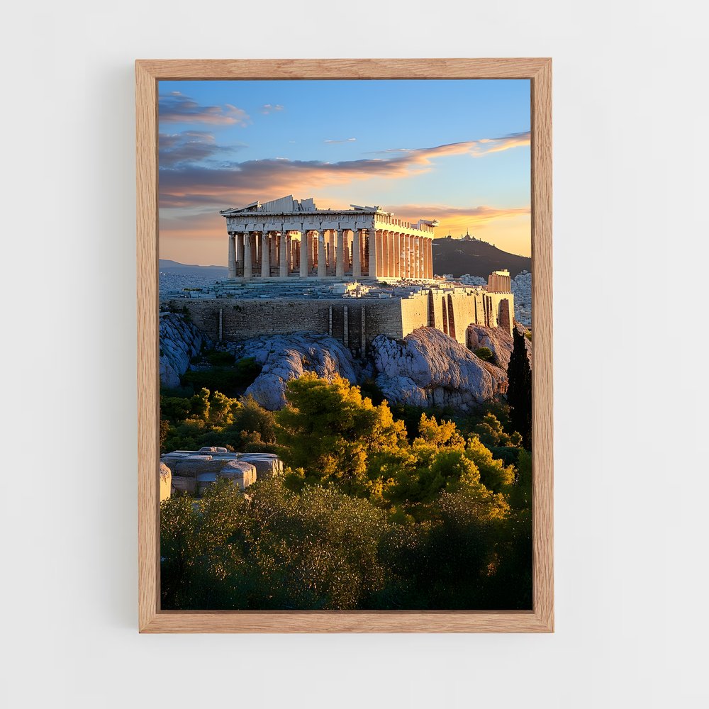 ap-parthenon-13 cadre Bois clair
