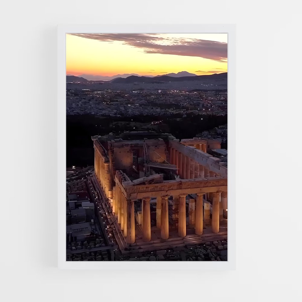 ap-parthenon-14 cadre Blanc