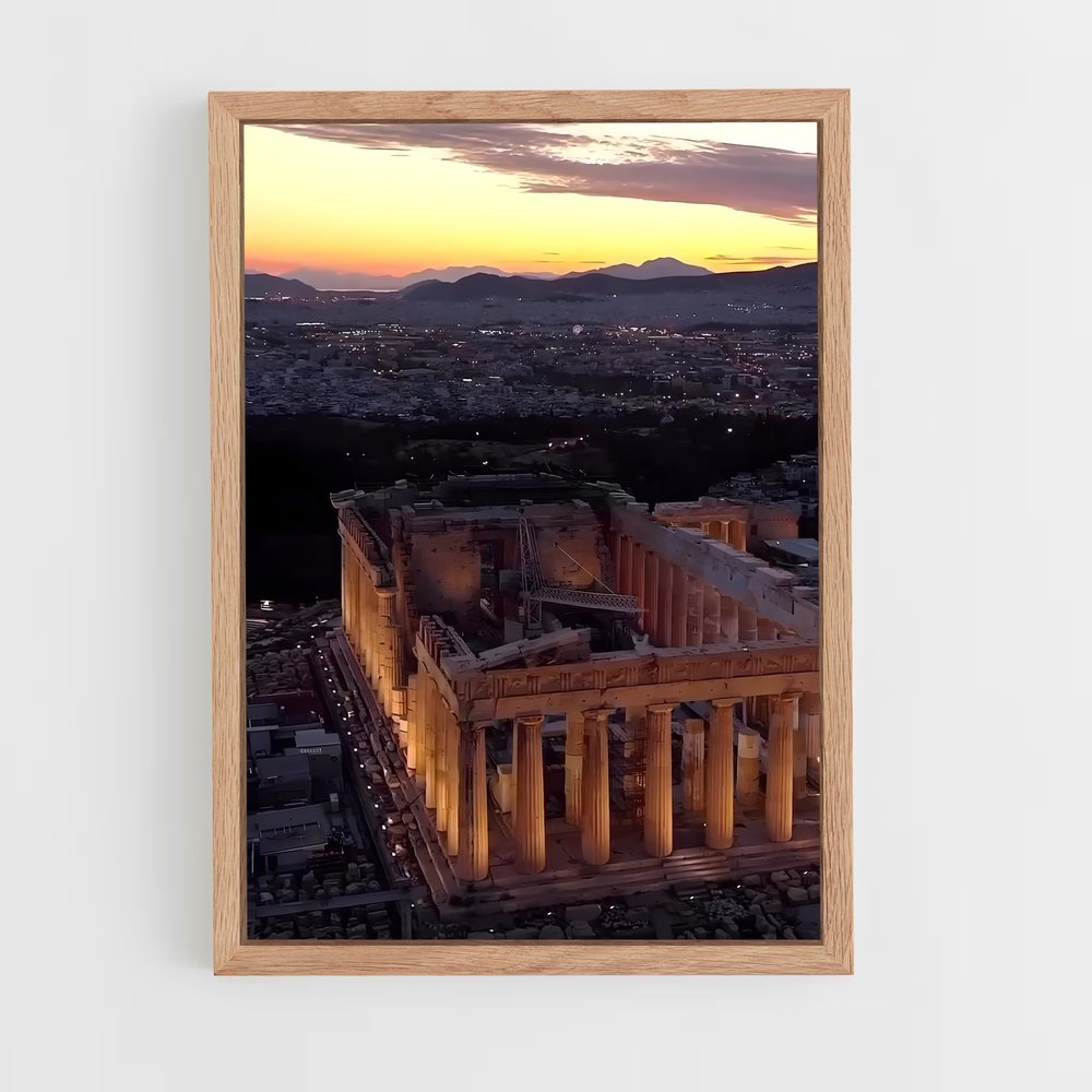 ap-parthenon-14 cadre Bois clair