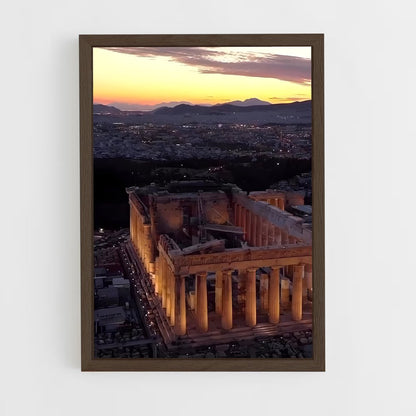 ap-parthenon-14 cadre Bois foncé