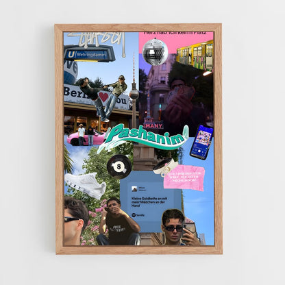 ap-pashanim-4 cadre Bois clair