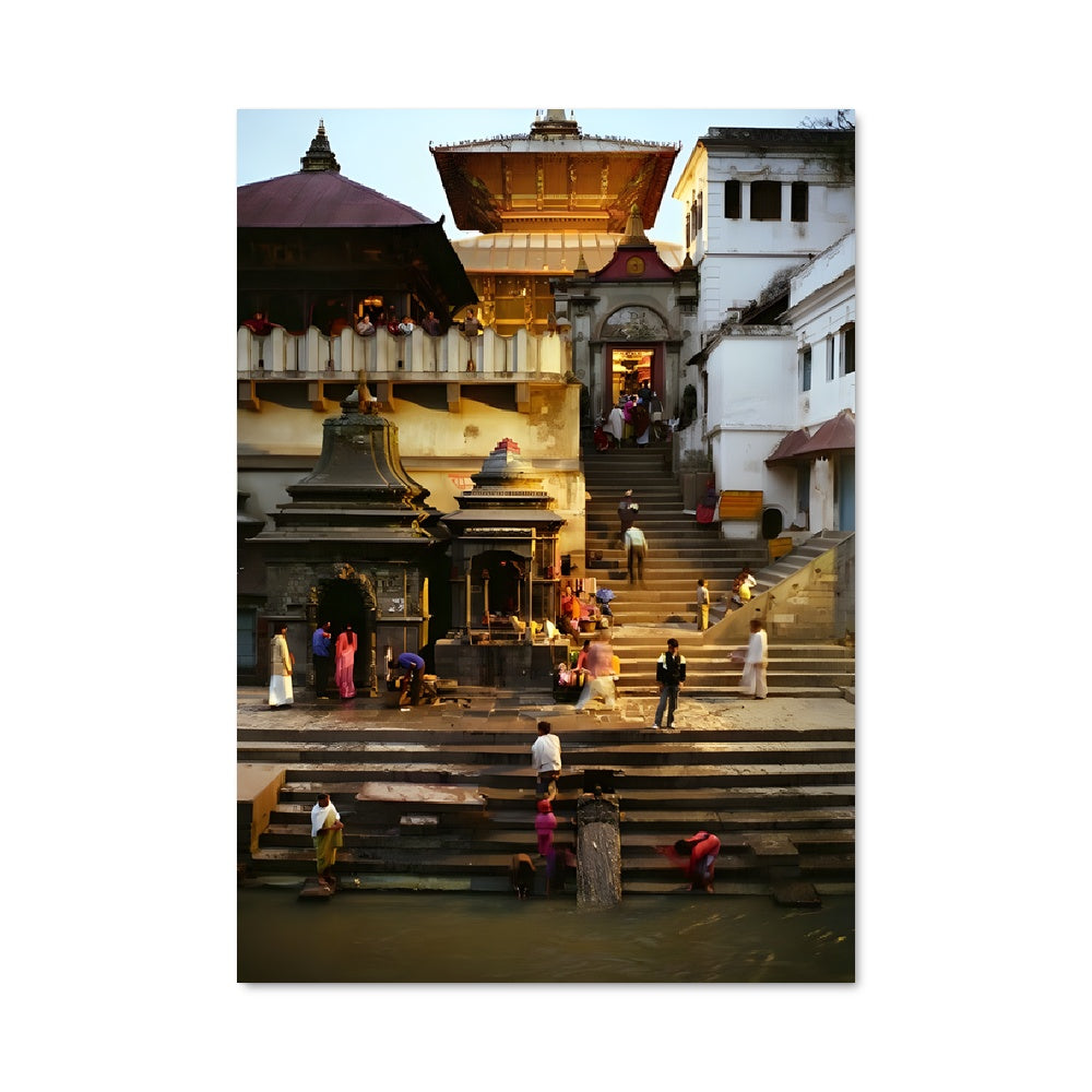 Poster Rituel de Pashupatinath