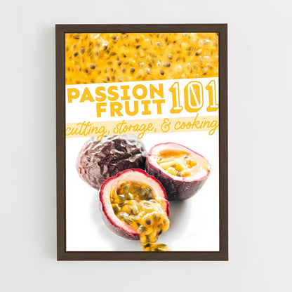 ap-passion fruit-1 cadre Bois foncé