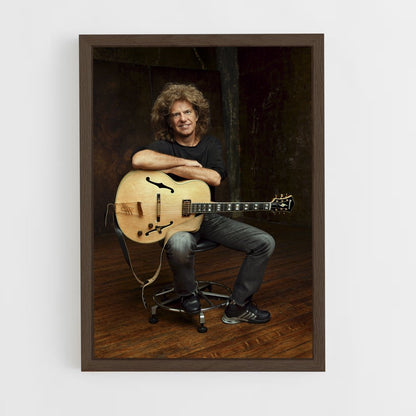 ap-pat metheny-3 cadre Bois foncé