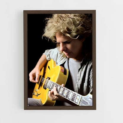 ap-pat metheny-5 cadre Bois foncé