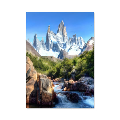 Poster Les Sommets de Fitz Roy