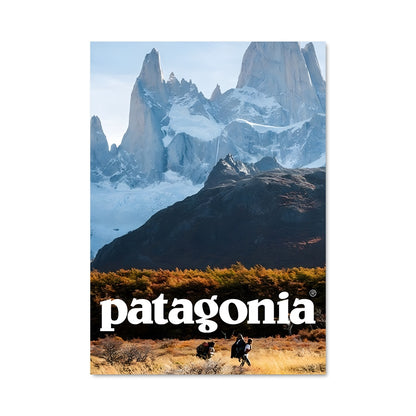 Poster Surfing Patagonia