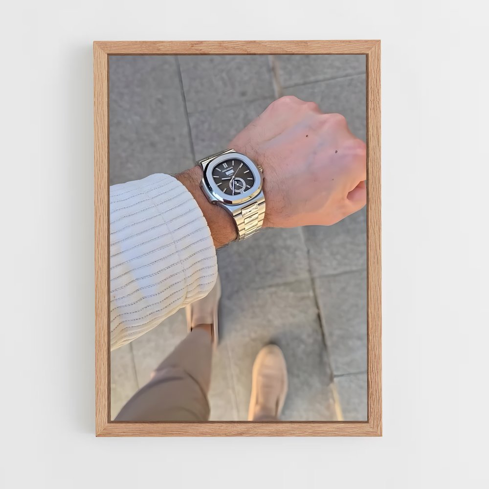 ap-patek philippe-1 cadre Bois clair