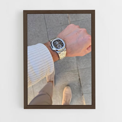 ap-patek philippe-1 cadre Bois foncé