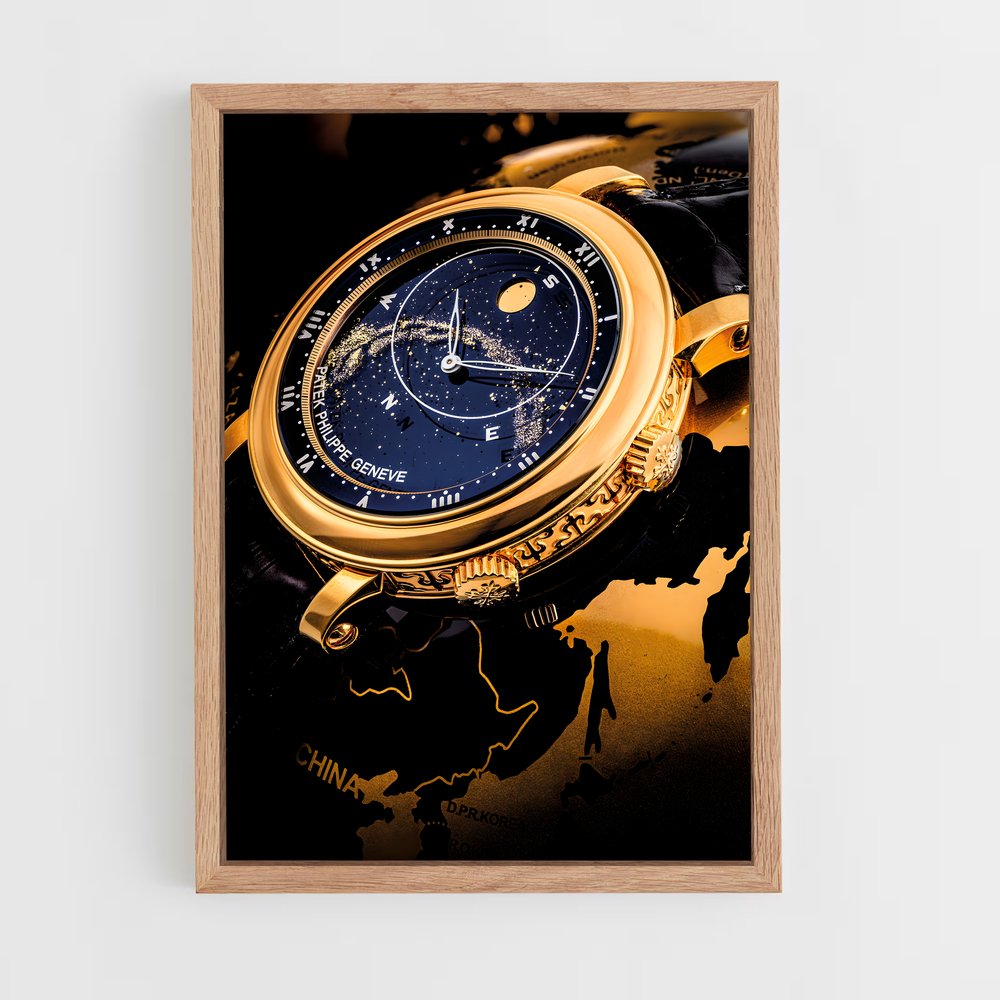 ap-patek philippe-3 cadre Bois clair