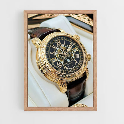 ap-patek philippe-4 cadre Bois clair