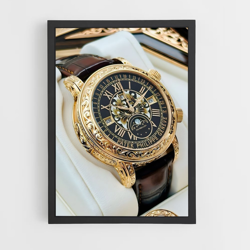 ap-patek philippe-4 cadre Noir