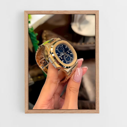 ap-patek philippe-6 cadre Bois clair