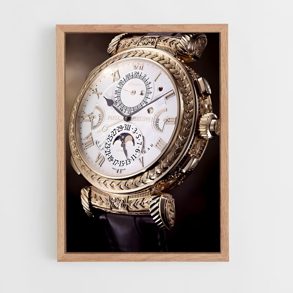 ap-patek philippe-7 cadre Bois clair